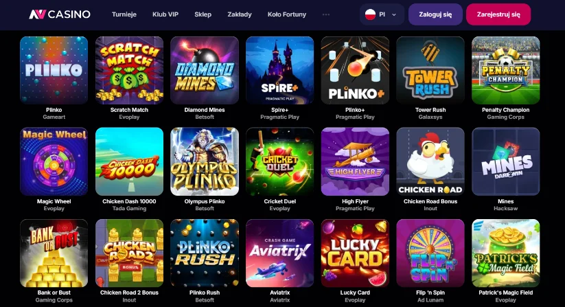 NV Casino lobby gier